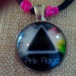 Pink Floyd Cabochon Necklace
